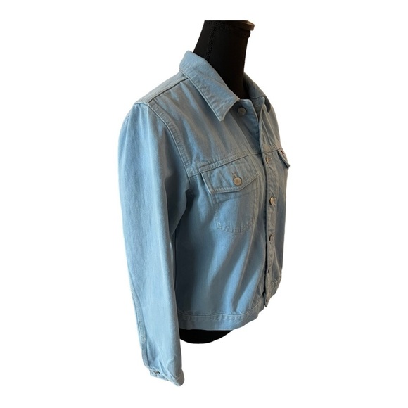 Tommy Hilfiger Light Wash Jean Jacket Vintage Medium - Picture 3 of 14